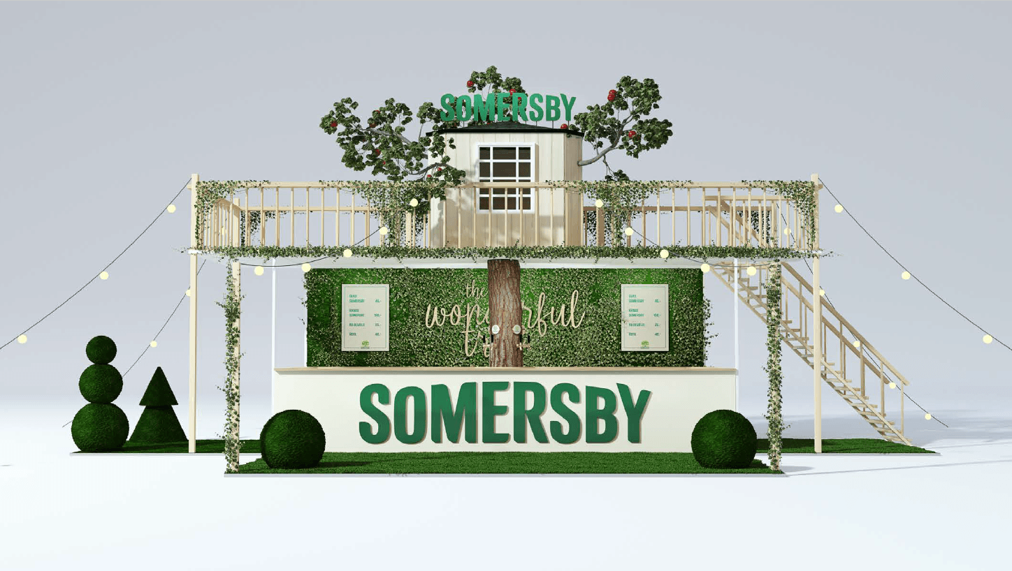 container bar, Somersby