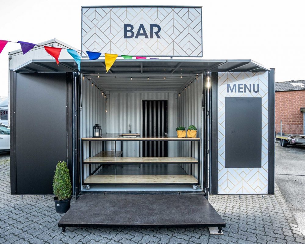 udlejning af container - container bar